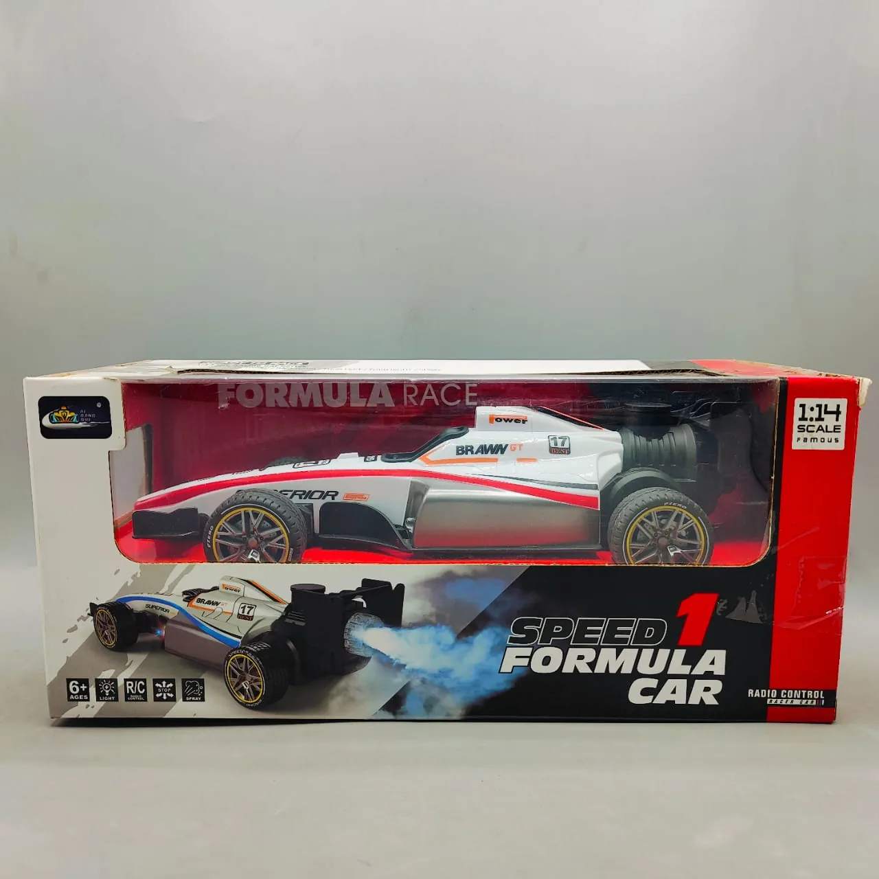 1.14 Scale Remote Control Speed Formula F1 Racing Car - Image 7