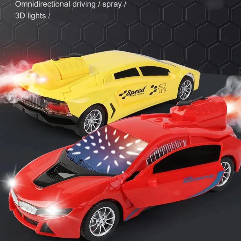 1:22 Scale 2.4G Remote Control Spray Racing Car - Image 4