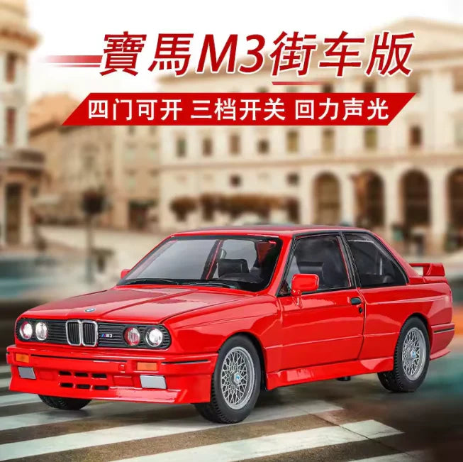 1:24 Diecast BMW M3 Model Car - Image 2