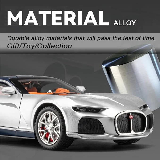 1:24 Diecast Bugatti Atlantic Sports Model Car - Image 4