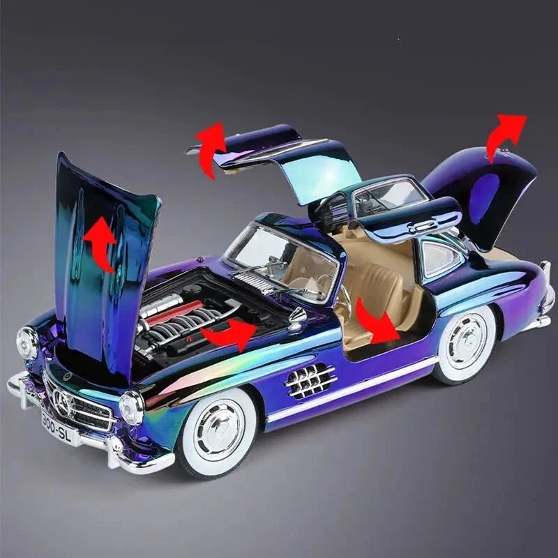 1:24 Diecast Electroplating Mercedes-Benz - Image 7
