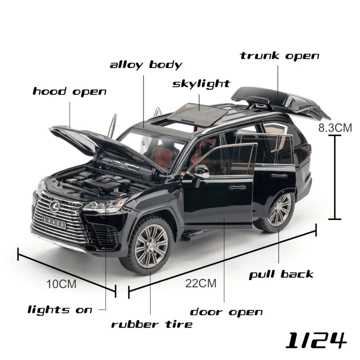1:24 Diecast Lexus LX600 - Image 7