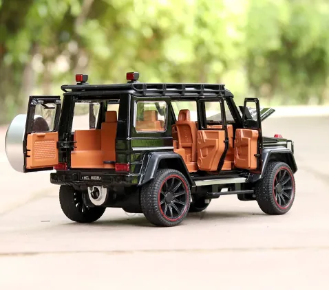 1:24 Remote Control Mercedes Benz G-Class Diecast Car Light And Sound With Smoke Effect - Image 2