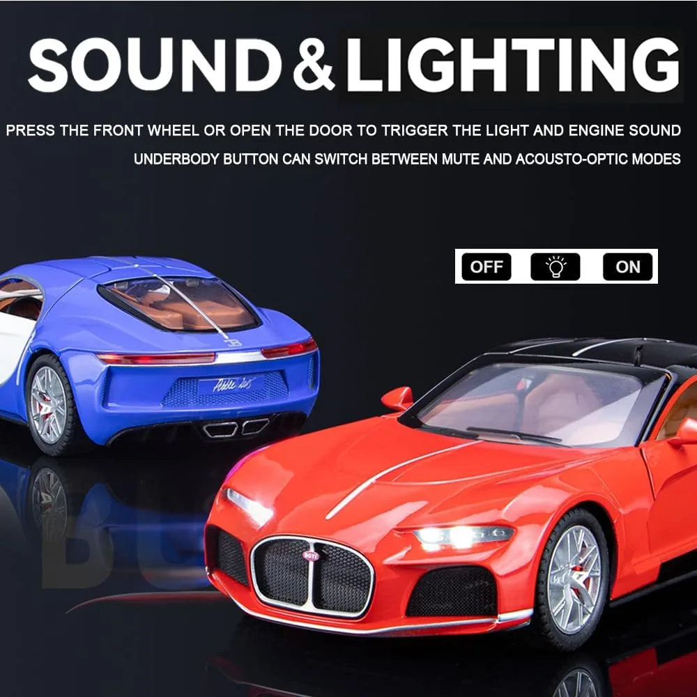 1:24 Scale Diecast Bugatti Atlantic - Image 2