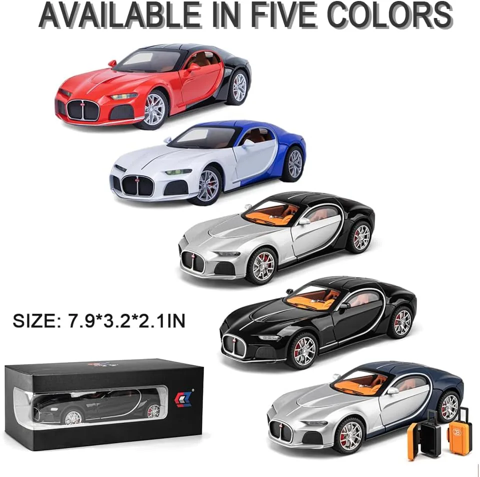 1:24 Scale Diecast Bugatti Atlantic - Image 7