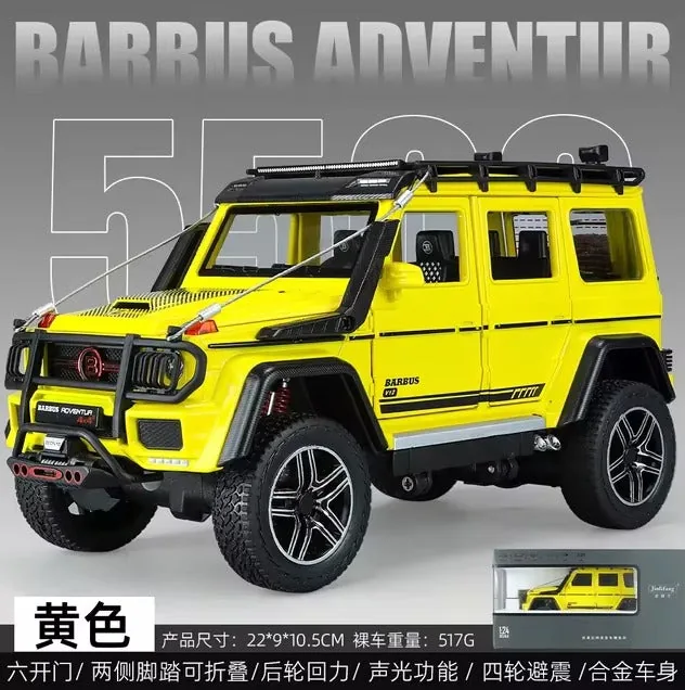 1:24 Scale Diecast Mercedes-Benz Brabus G550-4X4 - Image 2