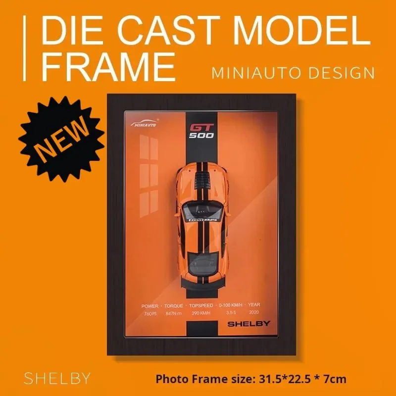 1:32 Diecast Shelby 3D Frame Model Car