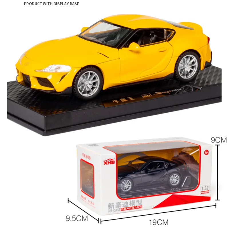 1:32 Toyota Supra Die-Cast Vehicles Alloy Model Car - Image 4