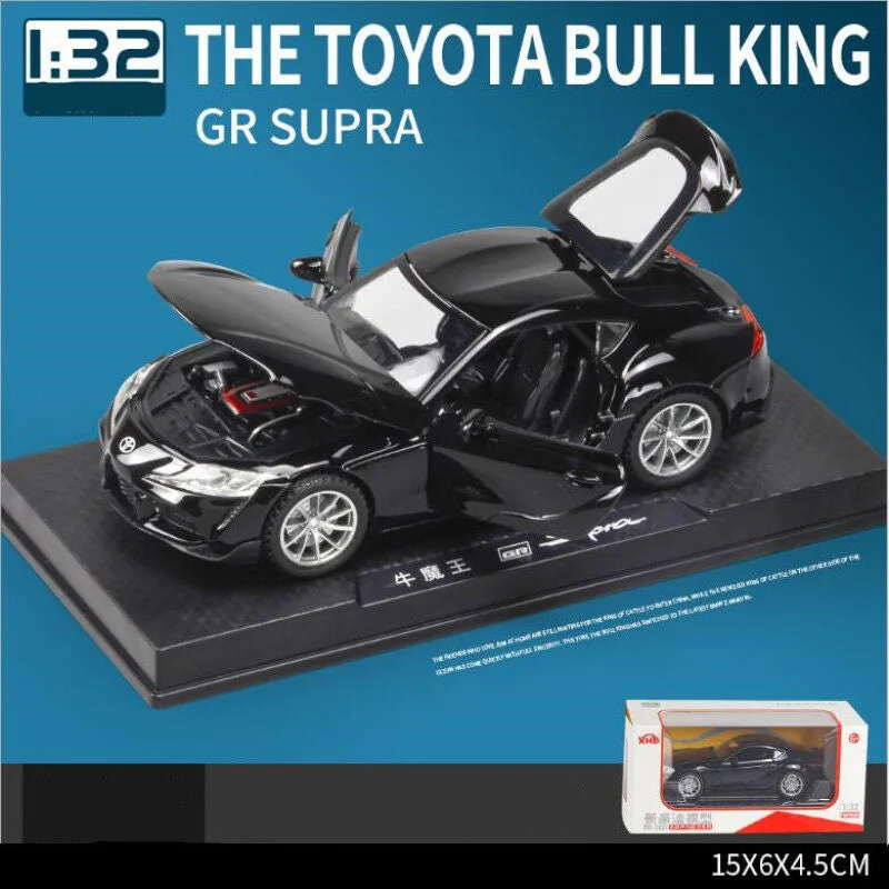 1:32 Toyota Supra Die-Cast Vehicles Alloy Model Car - Image 5