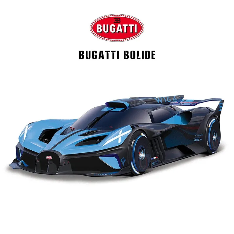 1:43 Scale Bugatti Bolide Diecast - Image 5