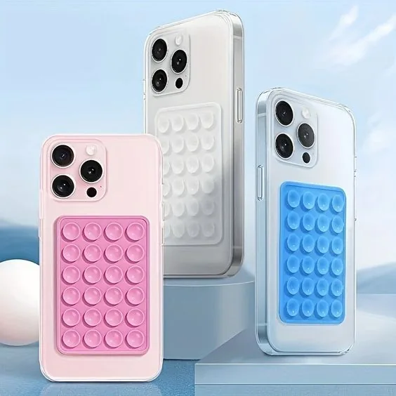 1 Pcs Mobile Phone Silicone Suction Stand - Image 3