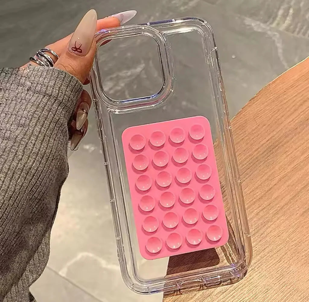 1 Pcs Mobile Phone Silicone Suction Stand - Image 6