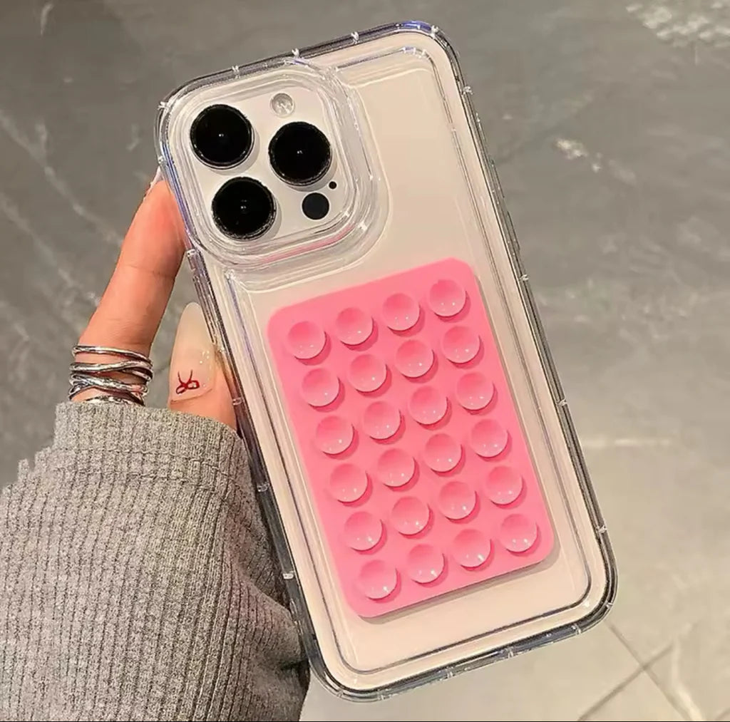 1 Pcs Mobile Phone Silicone Suction Stand - Image 8