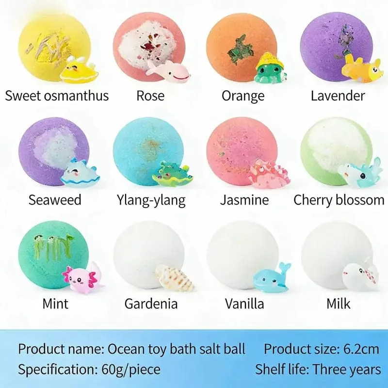 1 Piece Kindergarten Bath Bombs With Surprise Inside Toys - Image 11