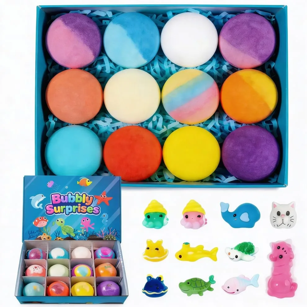 1 Piece Kindergarten Bath Bombs With Surprise Inside Toys - Image 16