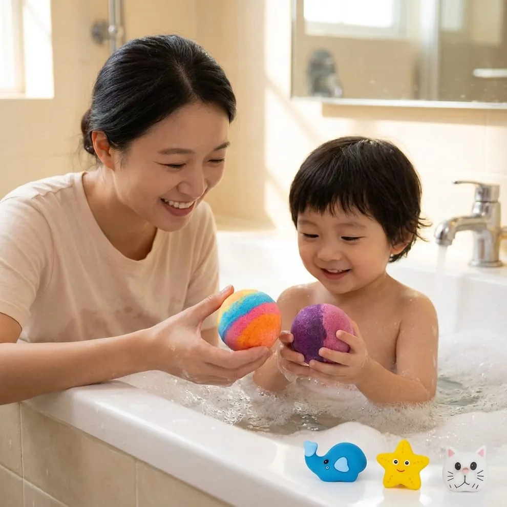 1 Piece Kindergarten Bath Bombs With Surprise Inside Toys - Image 9