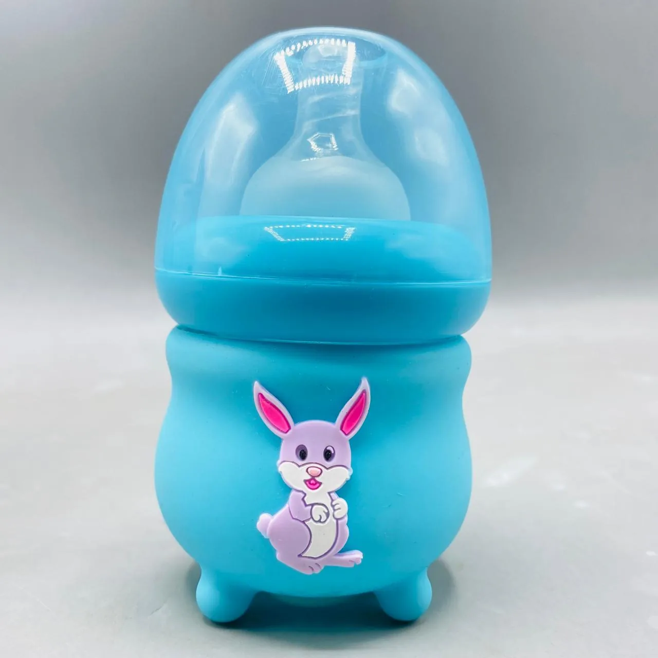 120ML Glass Baby Feeder with Silicone Cover - Image 2