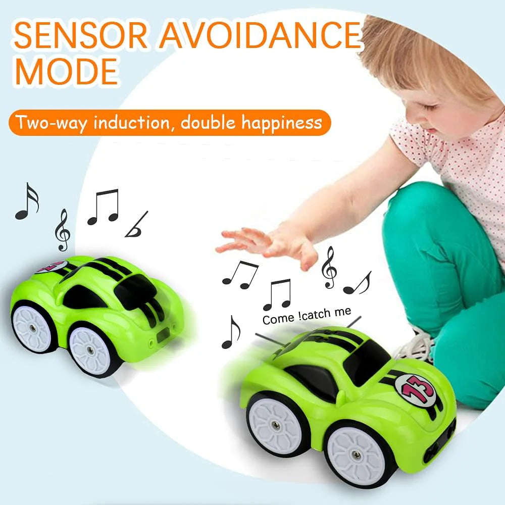 2.4G Electric Mini Remote Control Follow Up Sensor Car - Image 10