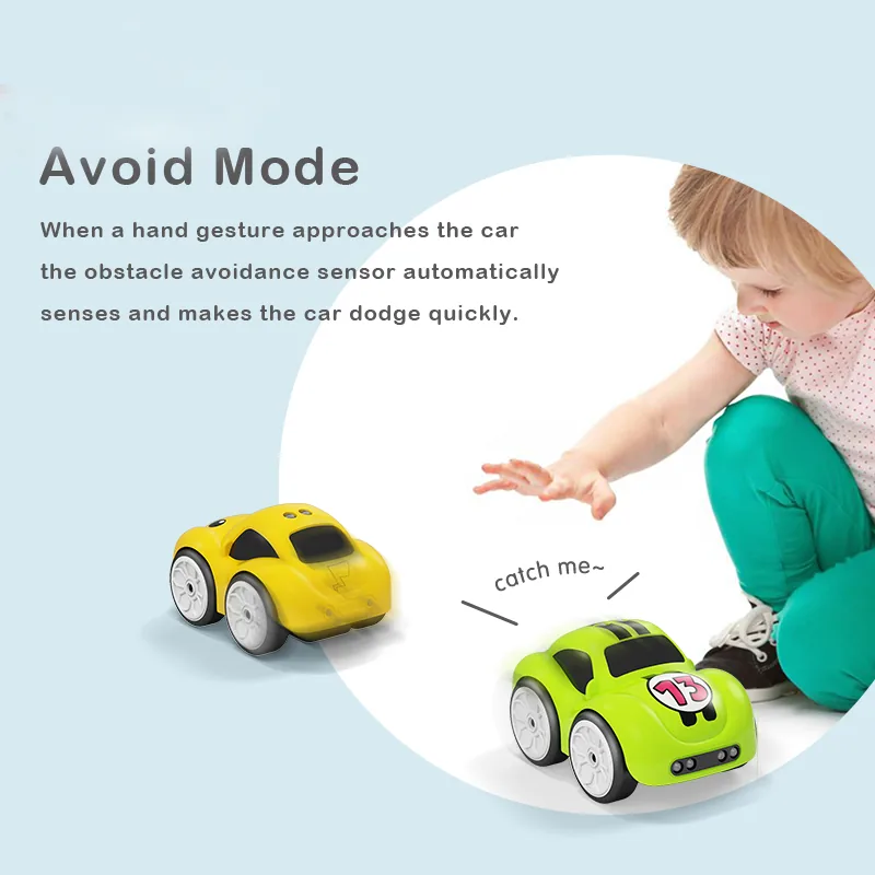 2.4G Electric Mini Remote Control Follow Up Sensor Car - Image 16