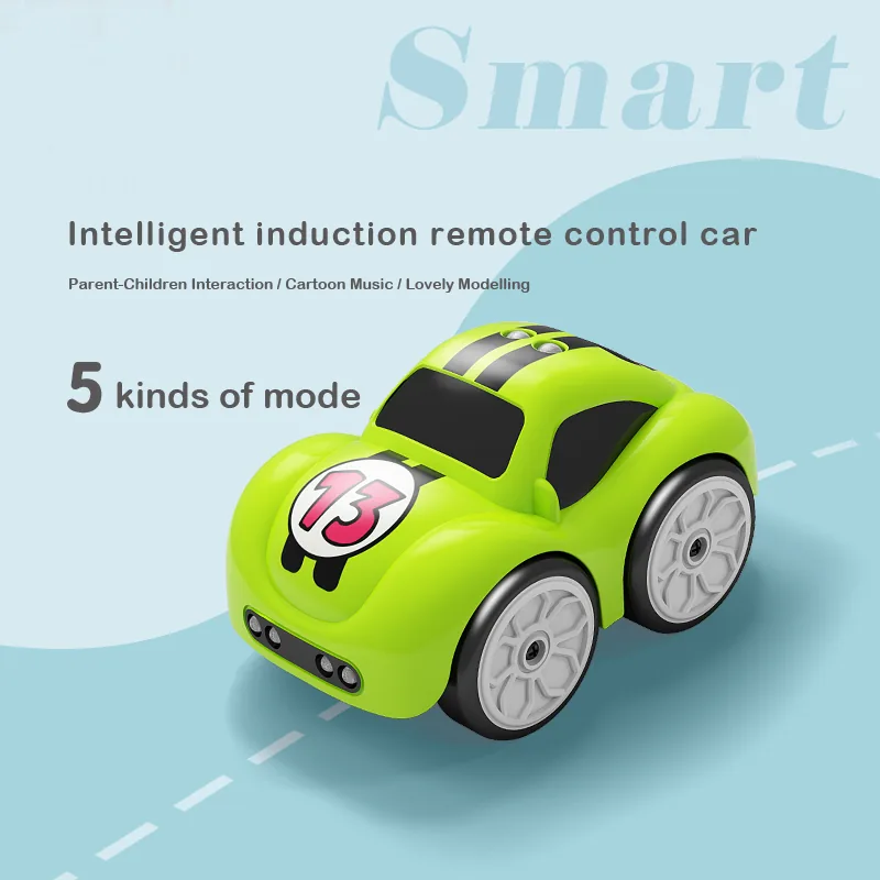 2.4G Electric Mini Remote Control Follow Up Sensor Car - Image 4