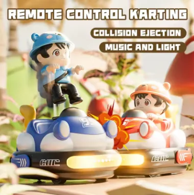 2.4G Remote Control Super Battle Bumper Car Head Ejection (2 Players) - Image 2