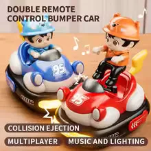 2.4G Remote Control Super Battle Bumper Car Head Ejection (2 Players) - Image 8