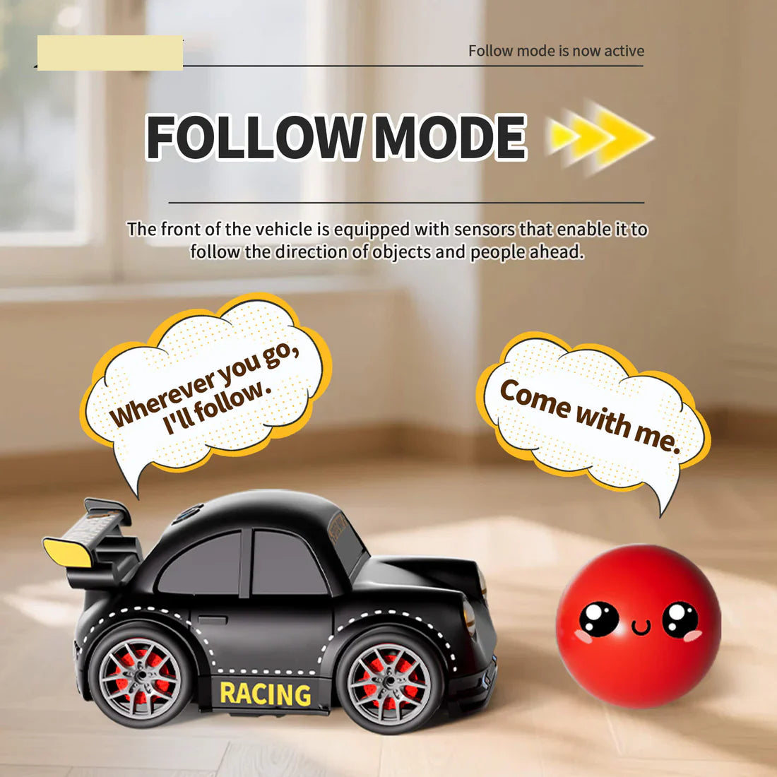 2.4GHz Electric Remote And Induction Controlled Mini Drift Car - Image 3