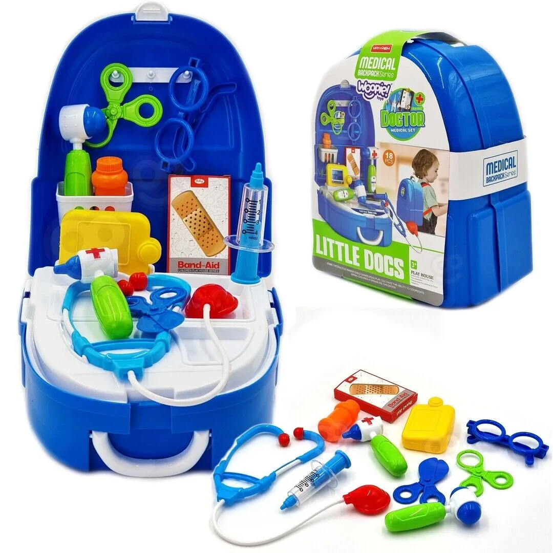 2 in 1 Doctor Kit Toy for Kids - Image 4