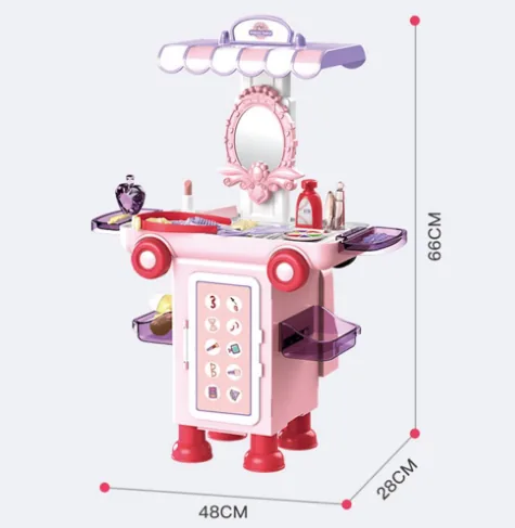 2 IN 1 Pretend Makeup Beauty Bus - Image 7