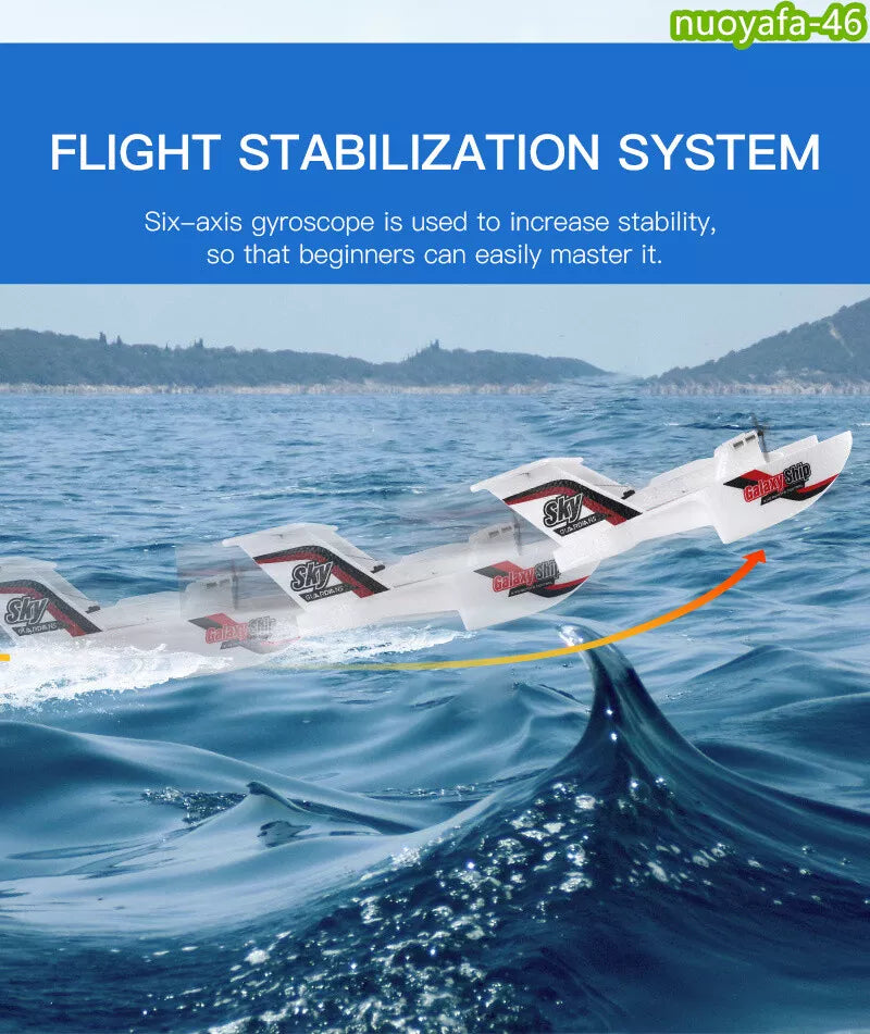 2 in 1 Remote Control Glider Galaxy Ship - Image 13