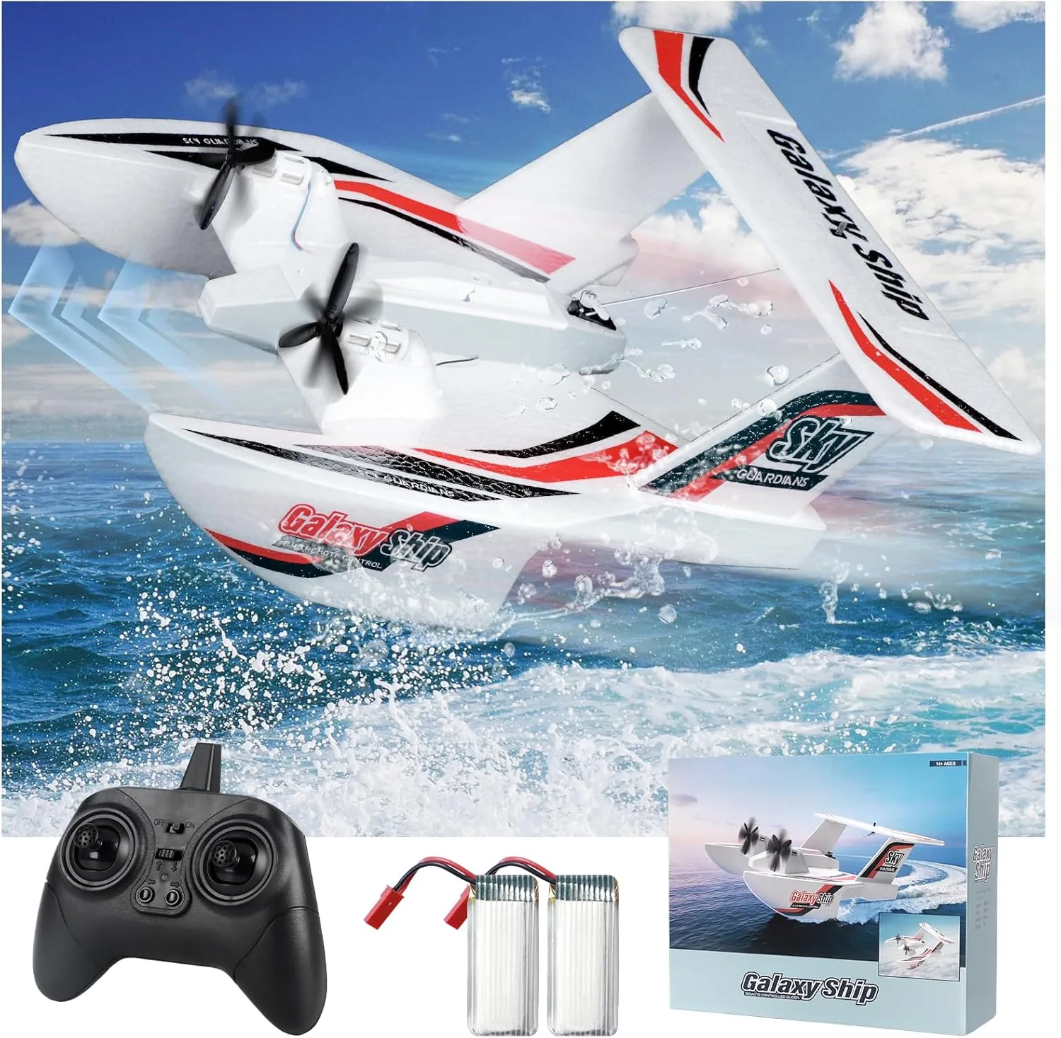 2 in 1 Remote Control Glider Galaxy Ship - Image 8