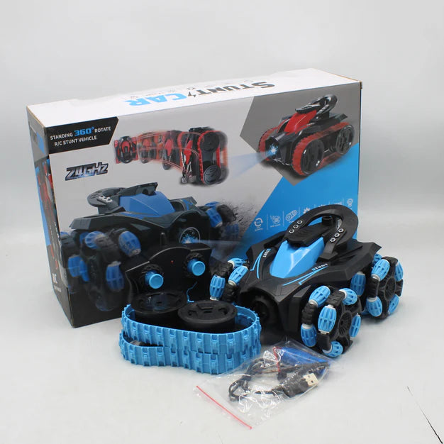 2-in-1 Wheel Interchange RC Stunt Car
