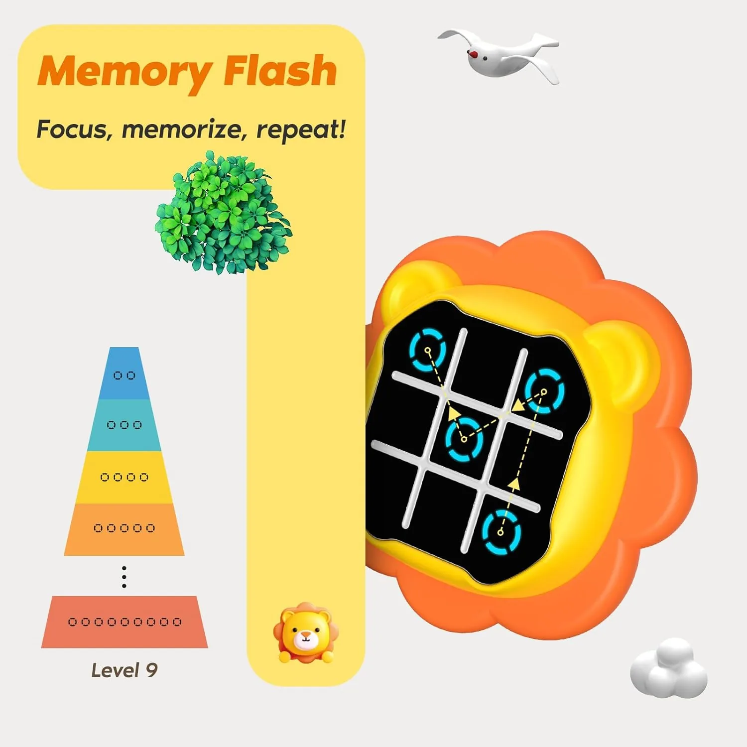 2 Player Battery Operator Tic Tac Toe Game - Image 2