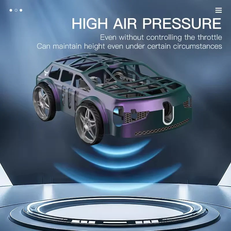 2in1 Remote Control Mini Drone Car With Lights - Image 4
