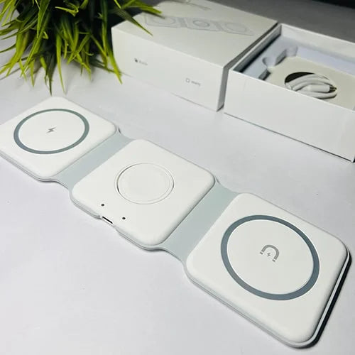 3-in-1 Foldable MagSafe Wireless Charging Pocket Size - Image 3