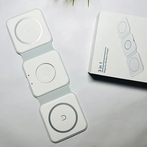 3-in-1 Foldable MagSafe Wireless Charging Pocket Size - Image 5