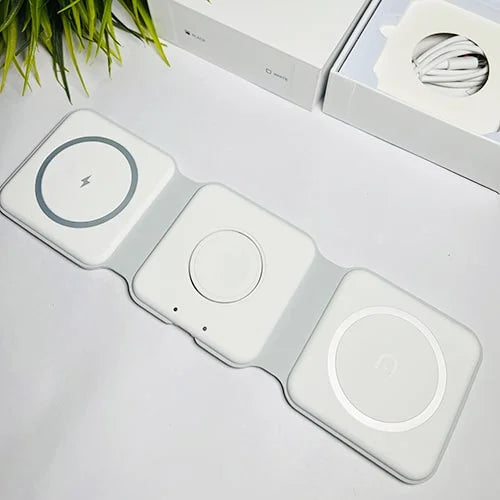 3-in-1 Foldable MagSafe Wireless Charging Pocket Size - Image 6