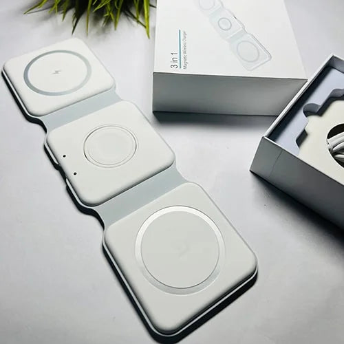 3-in-1 Foldable MagSafe Wireless Charging Pocket Size - Image 7