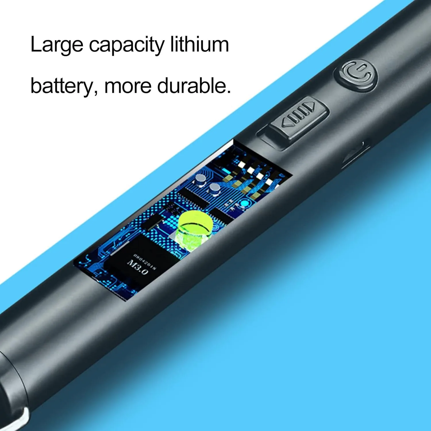 360 USB Electric Rechargeable Lighters with LED Display - Image 4