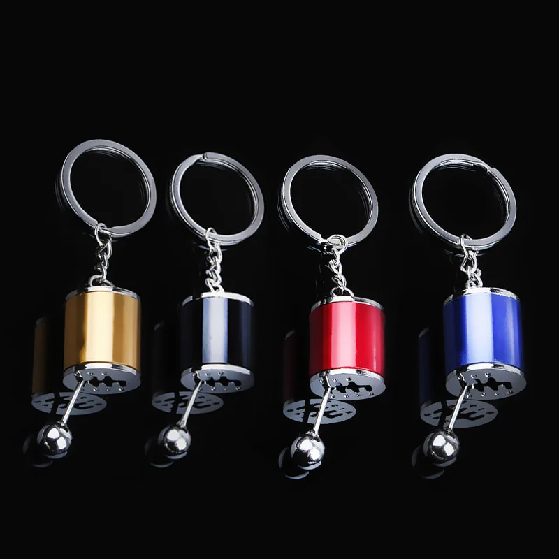 3D Gear Knob KeyChain - 2 Pcs - Image 4