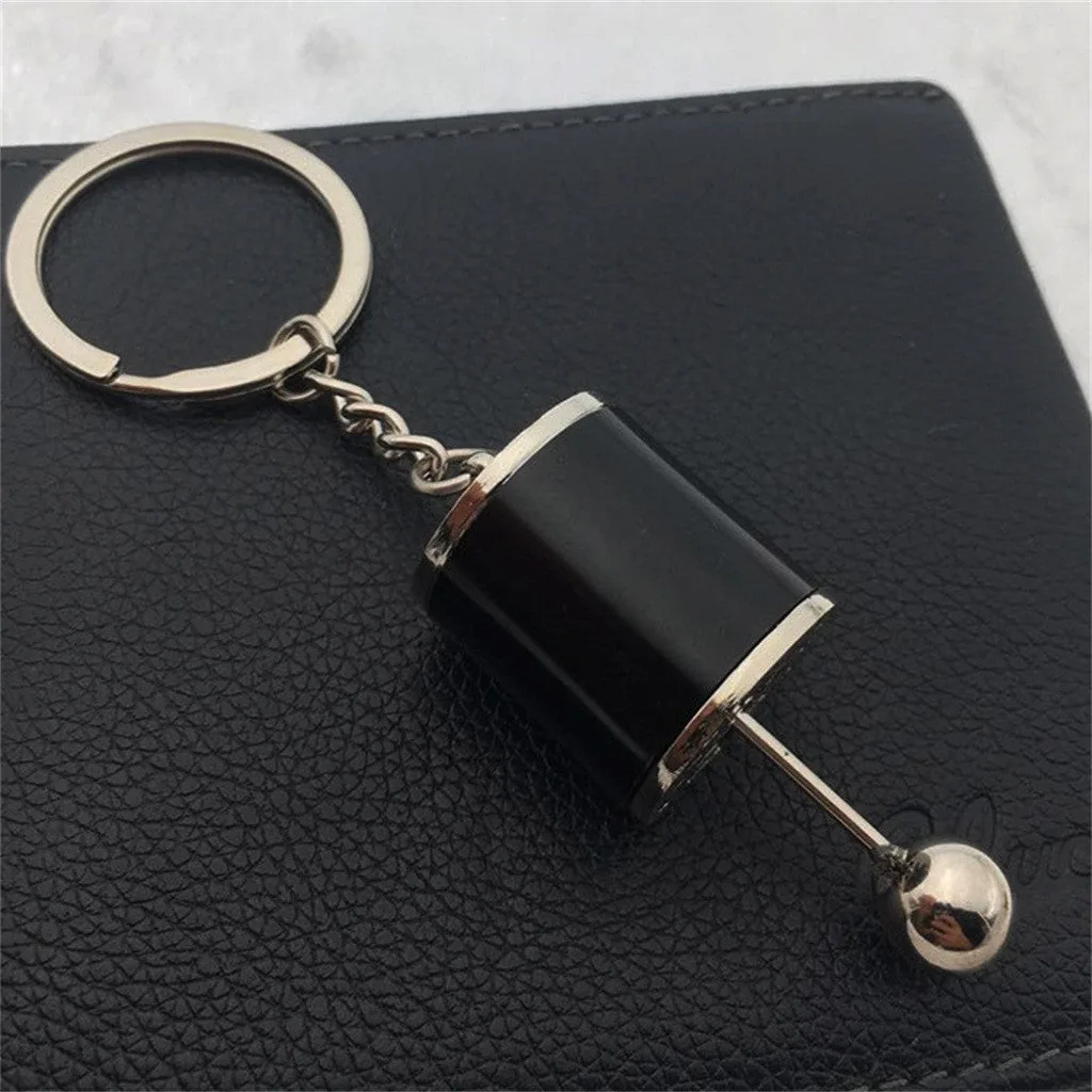 3D Gear Knob KeyChain - 2 Pcs - Image 5