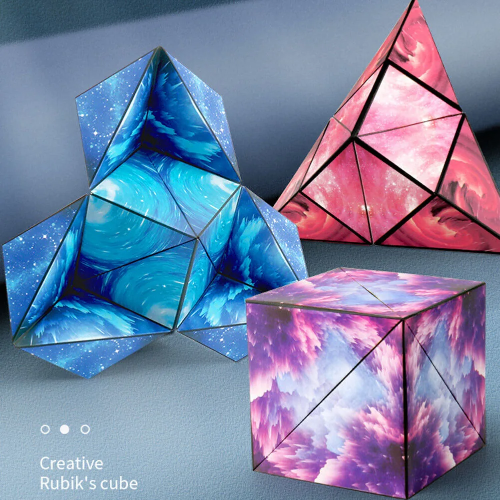 3D Geometric Brain Teaser Magic Cube - Image 2