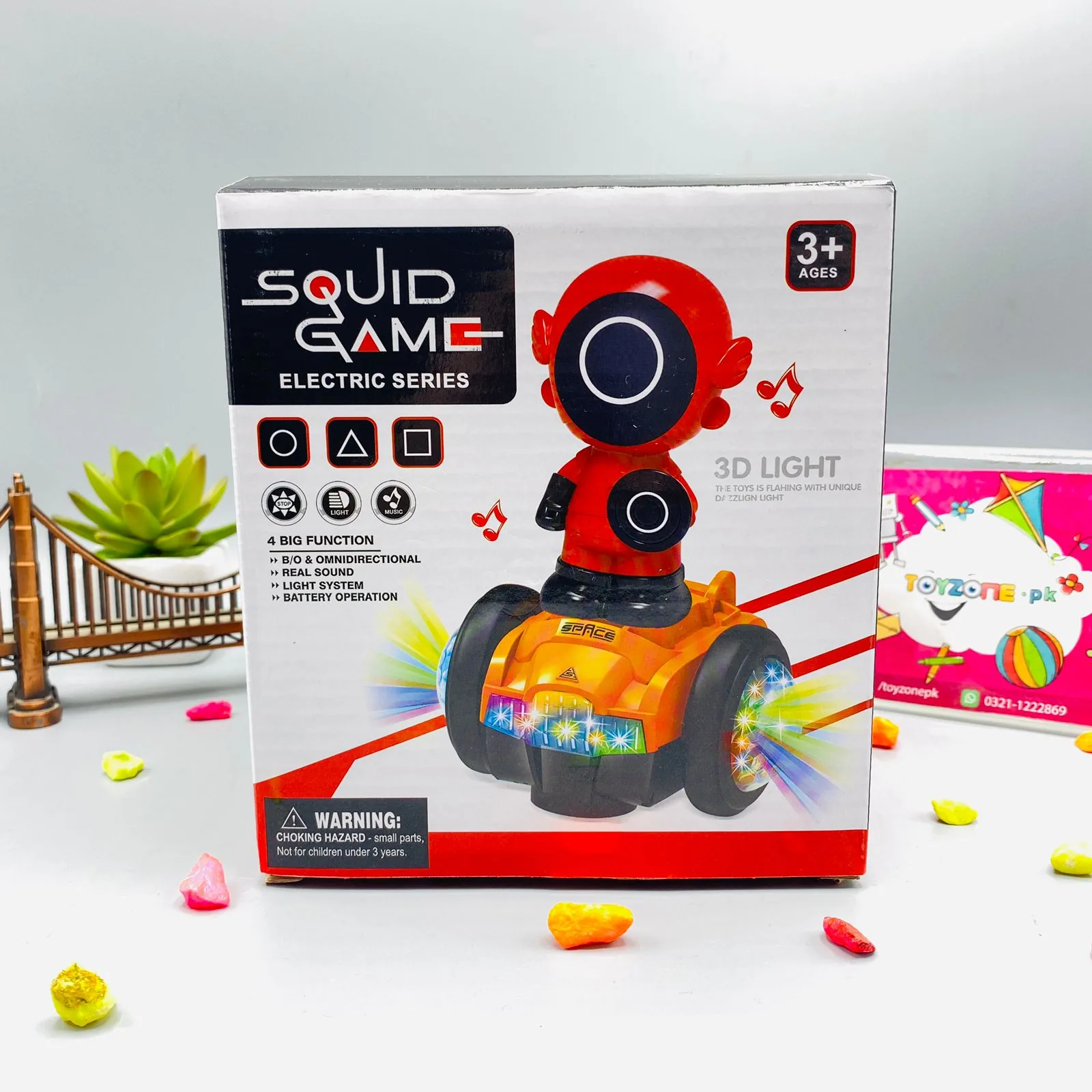 Squid Game 3D Light Balance Car - Image 9