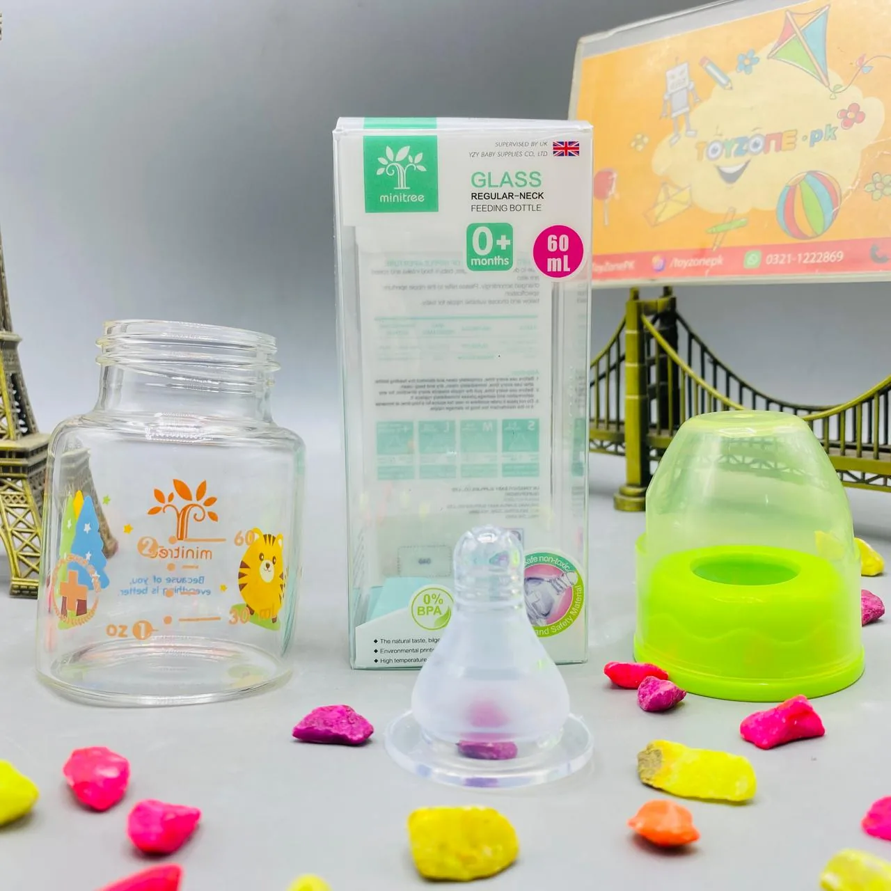 60ML Glass Baby Feeder - Image 3
