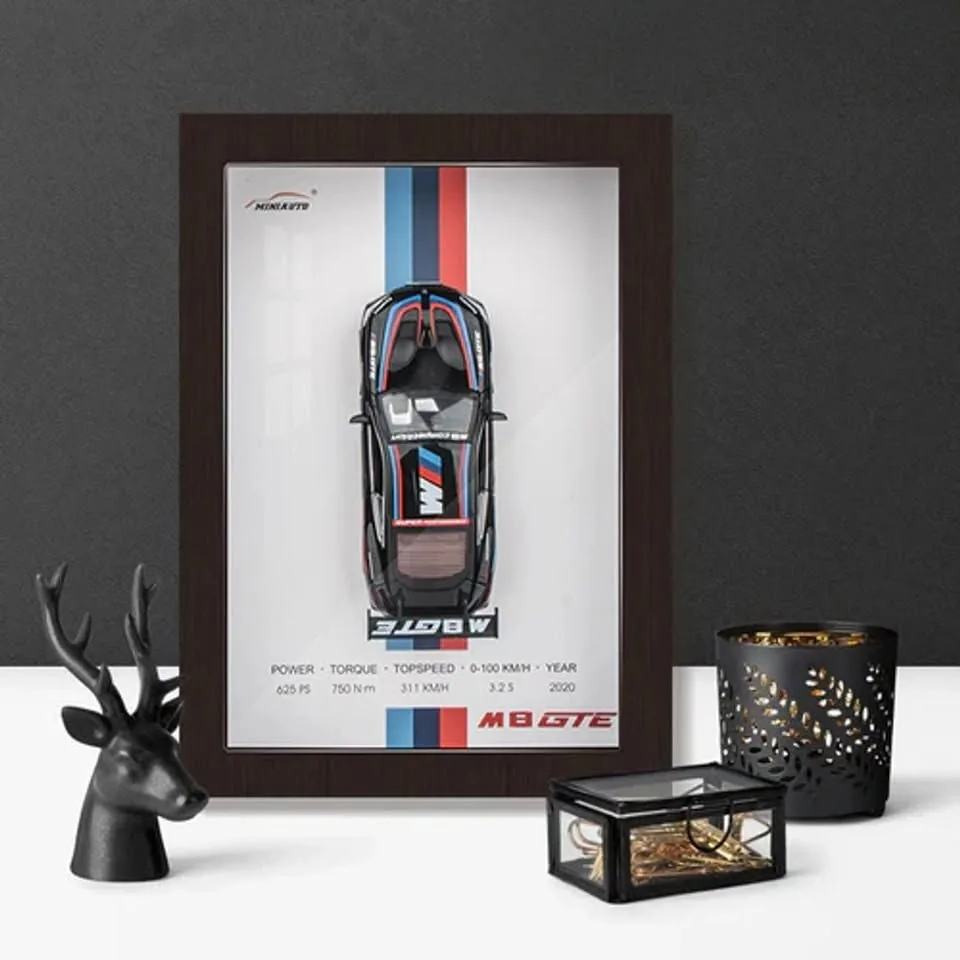 8Pcs Complete Set of 3D Frame Diecast Models - Image 8
