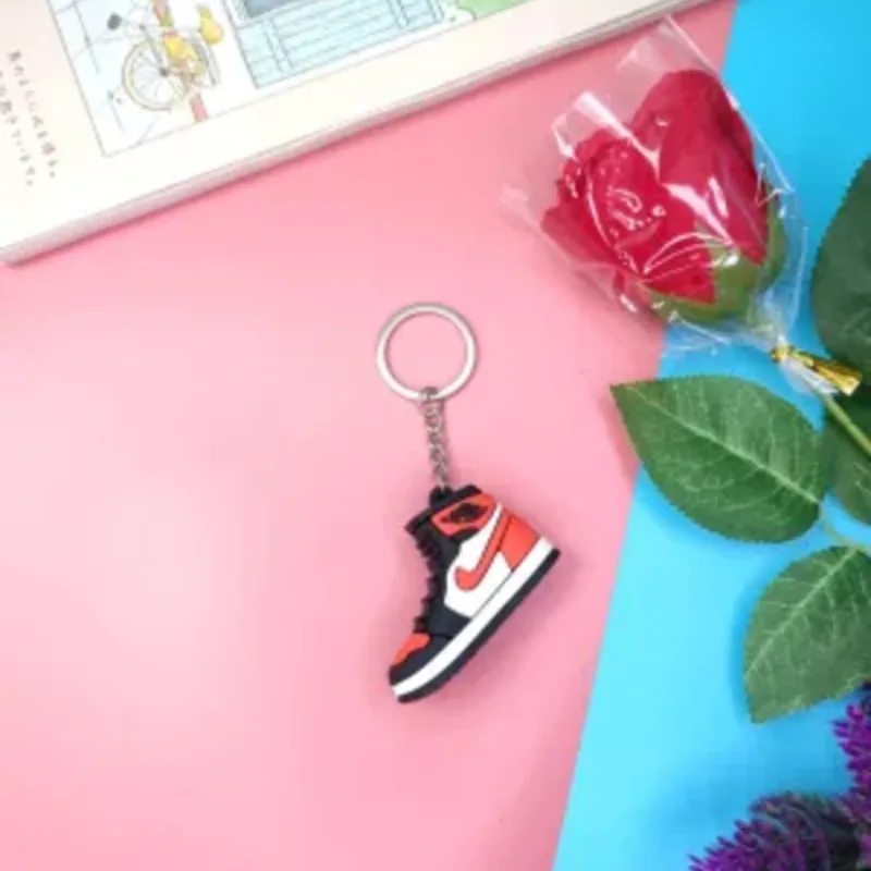 Shoe Mini Silicone 3D Keychain - 2 Pcs - Image 2