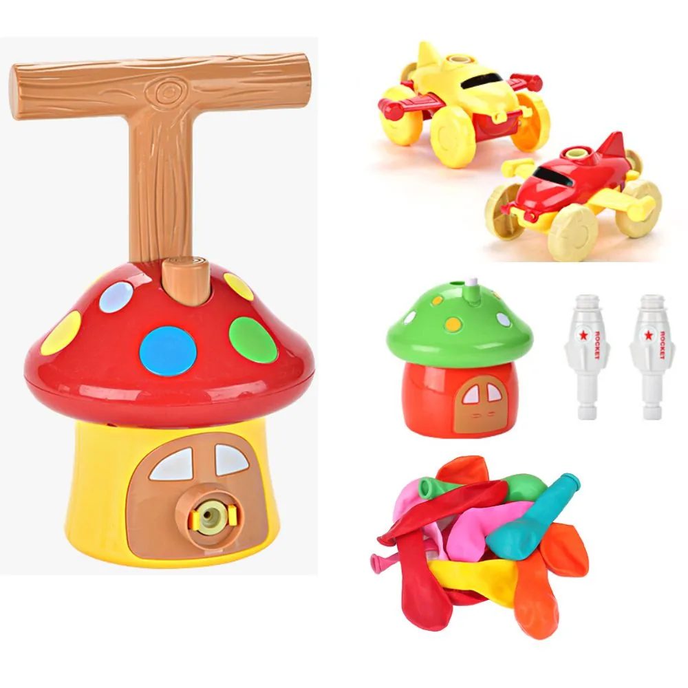 Air Powered Balloon Car Press Inertia Car Cartoon for Kids - Image 4