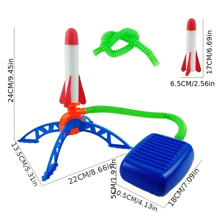 Air Rocket Foot Pump Launcher - Image 5