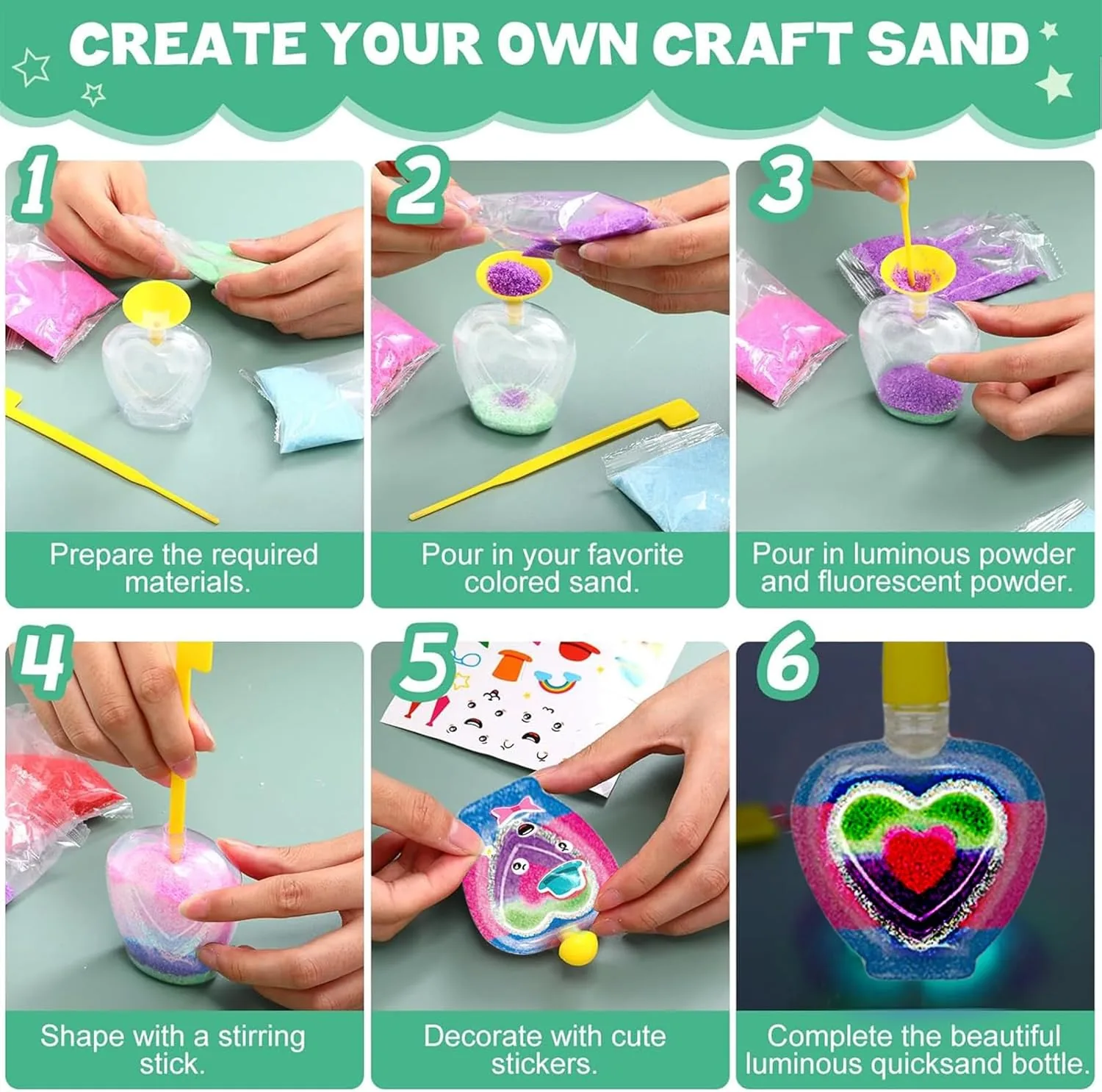 Art And Activity Magic Sand Set - Image 2