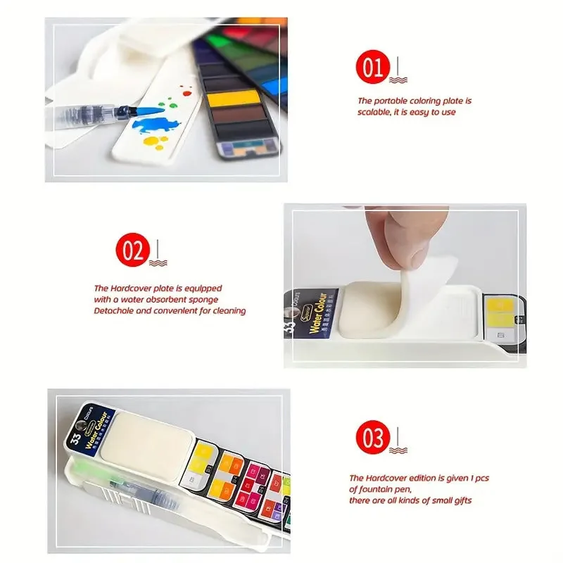 Artist Watercolor Set Deal - 57 Pieces - Image 4